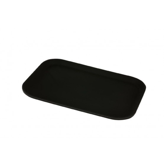 Black Rectangular Tread Trays