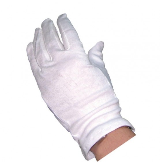 White Cotton Gloves