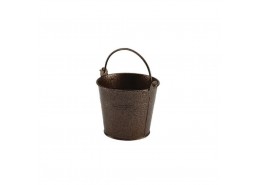 Serving Buckets Antique Finish Hammered Copper