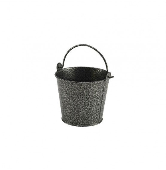 Serving Buckets Antique Finish Hammered Silver
