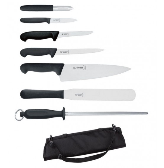 Giesser 7 Piece Knife Set & Case