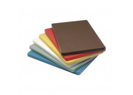 Polyethylene 1/2" High Density Chopping Board Red