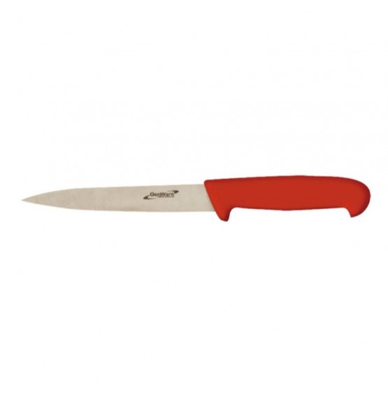 Flexible Filleting Knife Red