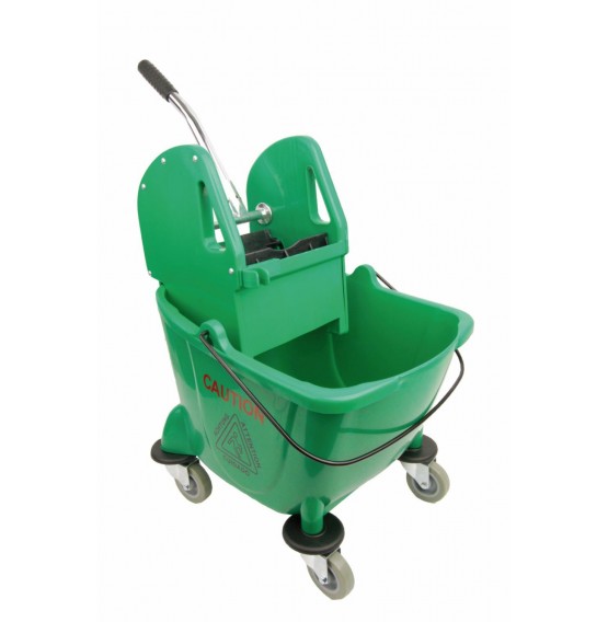 24L Green Kentucky Bucket & Wringer