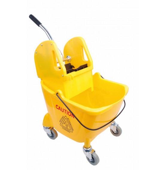 24L Yellow Kentucky Bucket & Wringer