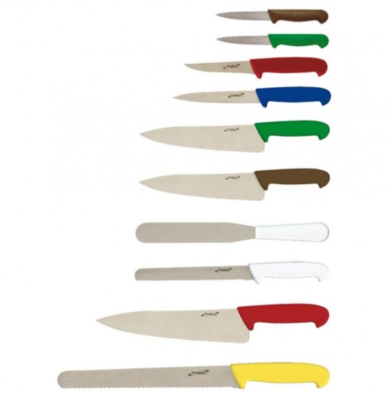 Colour Coded Knife Set & Case (10 Piece)