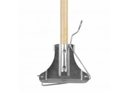 Varnished Kentucky Mop Handle & Fittings