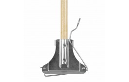 Varnished Kentucky Mop Handle & Fittings