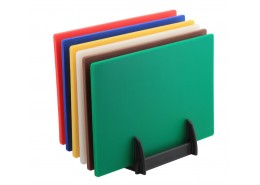 Low Density Chopping Board Set & Rack