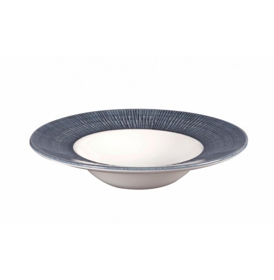 Bamboo Mist Large Wide Rim Bowl