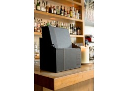 Contemporary Menu Box + 20 A4 Black Menus
