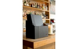 Contemporary Menu Box + 20 A4 Black Menus