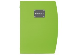 Rio Menu Holder A4 Green (4 Pages)