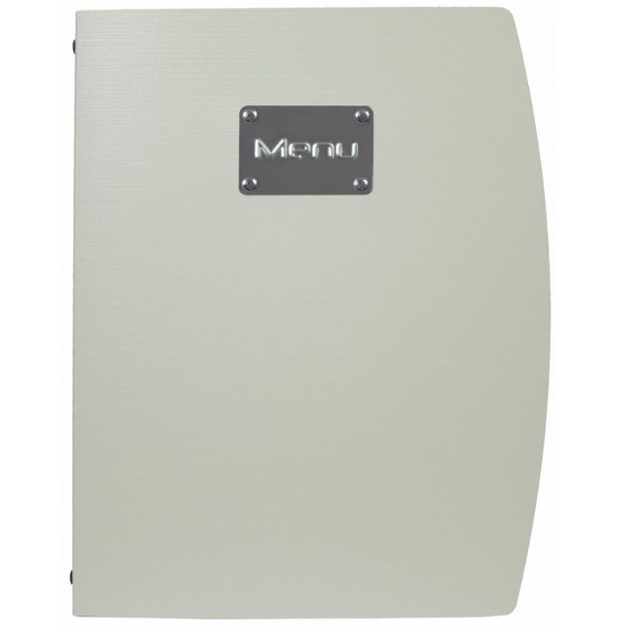 Rio Menu Holder A4 White (4 Pages)
