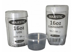 Microwave Container & Lid 16oz