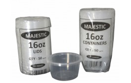 Microwave Container & Lid 16oz