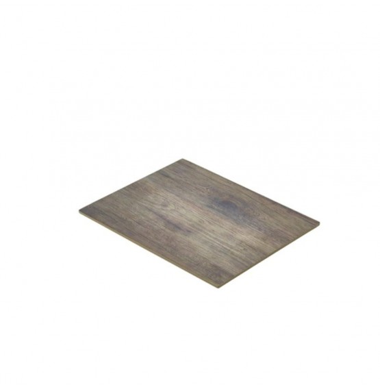 Wood Effect Melamine Platter