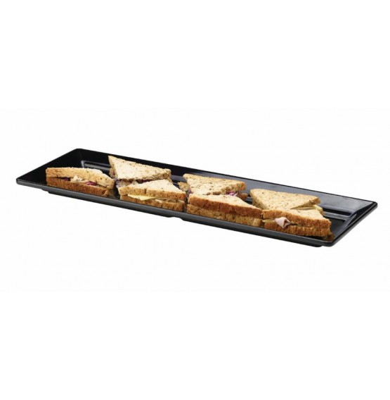Black Melamine Platter