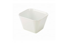 White Melamine Display Dish