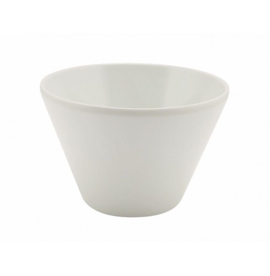 White Melamine Conical Buffet Bowl