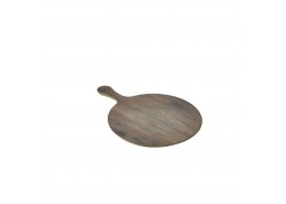 Wood Effect Melamine Paddle Board Round