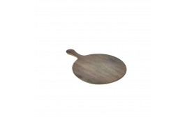 Wood Effect Melamine Paddle Board Round