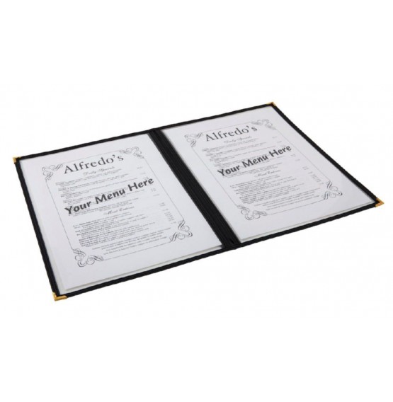 American Style Clear Menu Holder