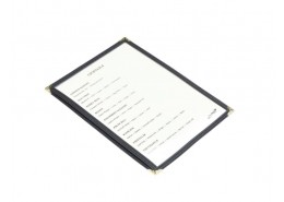 American Style Clear Menu Holder