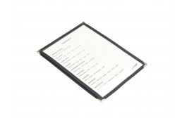 American Style Clear Menu Holder