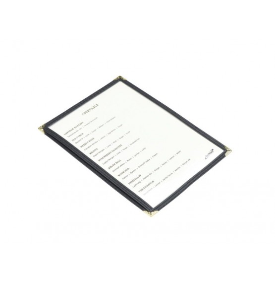 American Style Clear Menu Holder