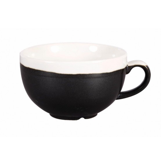 Monochrome Onyx Black Cappuccino Cup