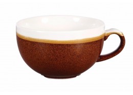 Monochrome Cinnamon Brown Cappuccino Cup