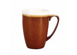 Monochrome Cinnamon Brown Mug