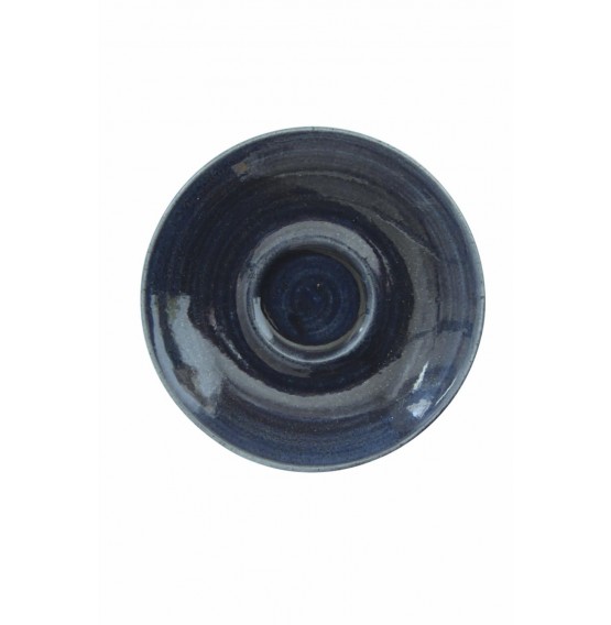 Monochrome Mist Blue Saucer