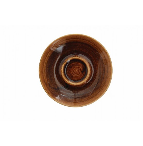 Monochrome Vintage Copper Saucer
