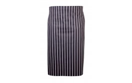 Butchers Stripe Waist Apron Navy