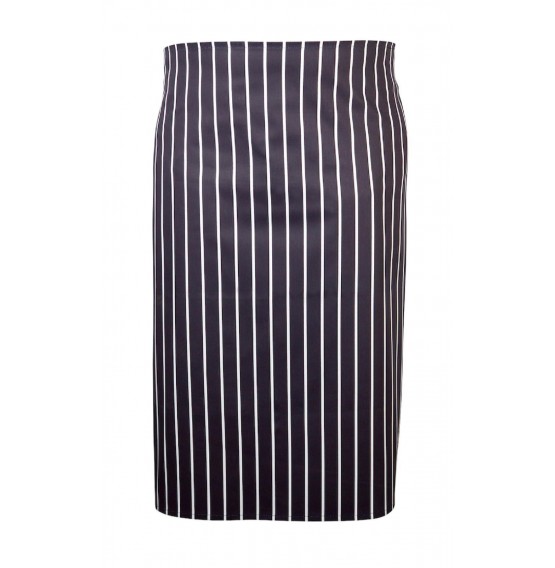 Butchers Stripe Waist Apron Navy