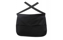 Black Money Pocket Apron
