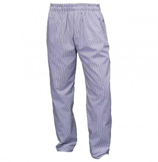 Blue & White Small Check Baggies