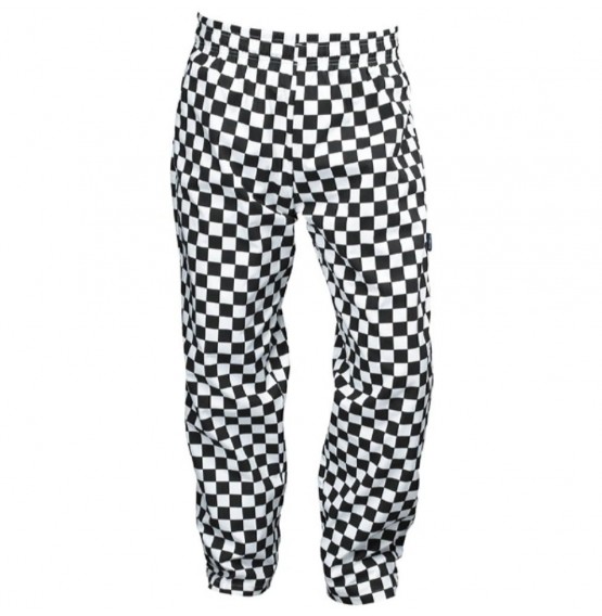 Black & White Large Check Baggies