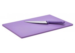 Low Density Chopping Board - Purple Allergen