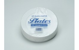 White Paper Plates