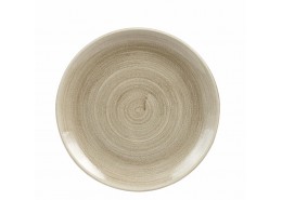 Patina Antique Taupe Coupe Plate