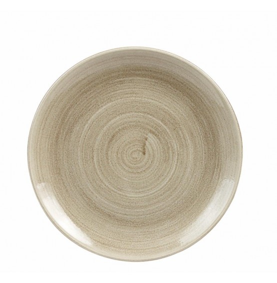 Patina Antique Taupe Coupe Plate
