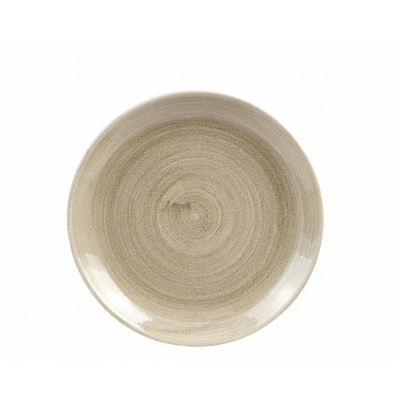 Patina Antique Taupe Coupe Plate