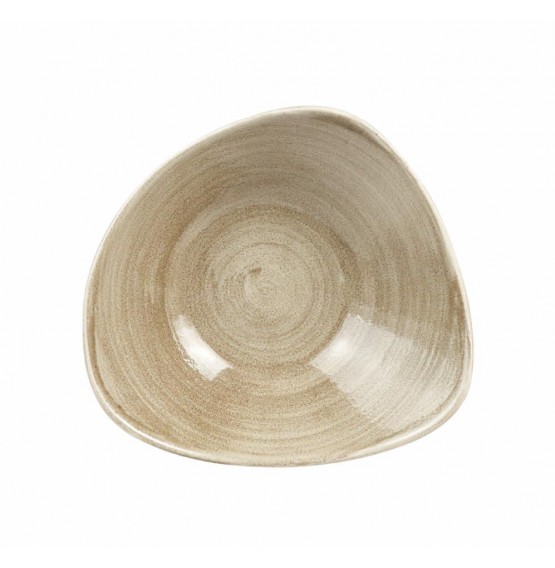 Patina Antique Taupe Triangle Bowl
