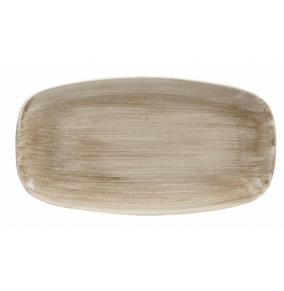 Patina Antique Taupe Chefs' Oblong Plate