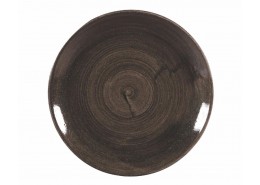 Patina Iron Black Coupe Plate