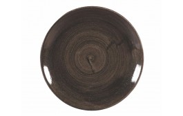 Patina Iron Black Coupe Plate