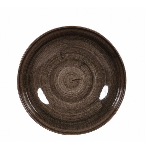 Patina Iron Black Coupe Plate